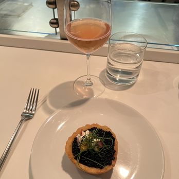 Dirt Candy - Seaweed caviar potato tart - Vegetarian Near Me - New York, New York