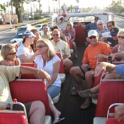 Big Red Bus - Just cruisin to the game!