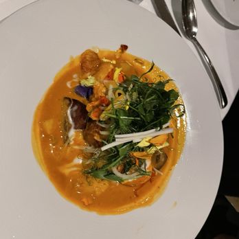 Spago - Thai-Style Pineapple Coconut Red Curry with lobster - Asian Fusion Near Me - Maui, Hawaii