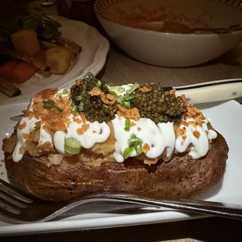 Blu On The Hudson - Twice Baked Potato with Caviar - Sushi Bars Near Me - Weehawken Township, New Jersey Blu On The Hudson - Twice Baked Potato with Caviar - Sushi Bars Near Me - Weehawken Township, New Jersey