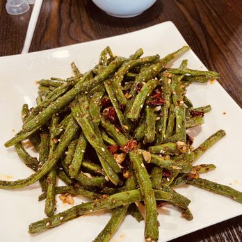 Flaming Mountain - French String Bean stir fry - Chinese Near Me - Tampa, Florida