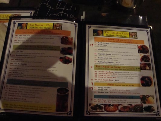 Menu photo 4 Thai Monkey Club Denver, CO Menu photo 4 Thai Monkey Club Denver, CO