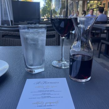 Il Fornaio - Bonanza Cab 9 oz pour $20 (optional 6 oz) - Italian Near Me - Mountain View, California