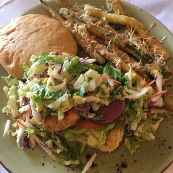The Union Kitchen - HRW lunch: 2. Grilled salmon burger - New American Near Me - Houston, Texas The Union Kitchen - HRW lunch: 2. Grilled salmon burger - New American Near Me - Houston, Texas