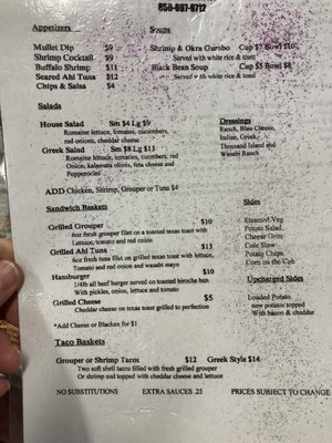 Menu photo 6 Fathom's Steam Room and Raw Bar Carrabelle, FL Menu photo 6 Fathom's Steam Room and Raw Bar Carrabelle, FL
