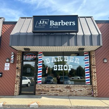 JJs Barbers - The Front of the shop - Barbers Near Me - South Lyon, Michigan JJs Barbers - The Front of the shop - Barbers Near Me - South Lyon, Michigan