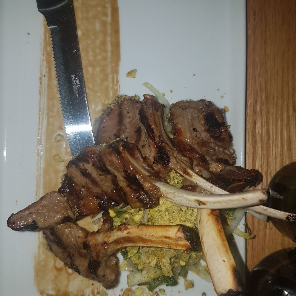 Bar Reyna - Lambchops were delicious - not a fan of tbe salad underneath - Mediterranean Near Me - Toronto, Ontario Bar Reyna - Lambchops were delicious - not a fan of tbe salad underneath - Mediterranean Near Me - Toronto, Ontario