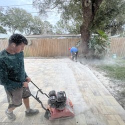 Sky pavers - Finishing