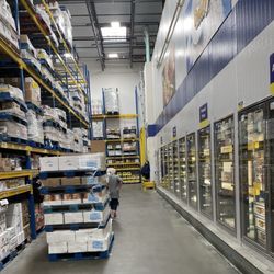 Restaurant Depot - And there's more refrigerated and frozen food on the back-side of those coolers!