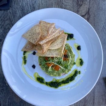 Trust - Kamachi tartare, the star of the evening. Perfect for sharing between 2 people. Amazing flavors! - New American Near Me - San Diego, California