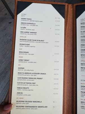 Menu photo 2 Mita's Restaurant and Bar Cincinnati, OH