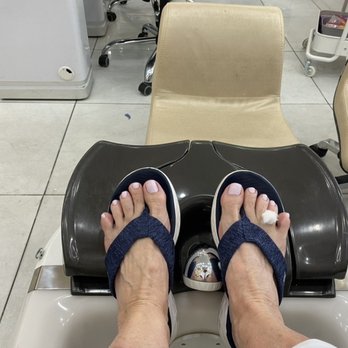 IPolish Nail Bar - Pedicure end result. Color number is 299. - Nail Salons Near Me - Phoenix, Arizona