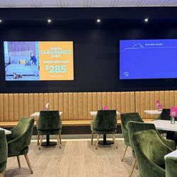 The Fried Taco - Big screens and seating