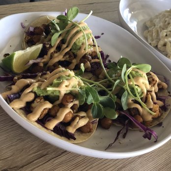 Seed Shack - Cauliflower and Chickpea tacos - Vegan Near Me - Gilbert, Arizona