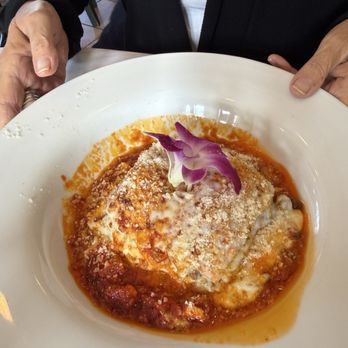 Osteria Romantica - Lasagna. - Italian Near Me - La Jolla, California