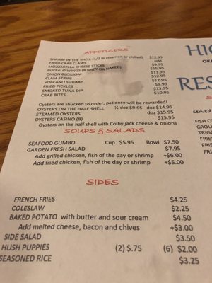 Menu photo 4 Hightide Island Grill Fort Walton Beach, FL Menu photo 4 Hightide Island Grill Fort Walton Beach, FL