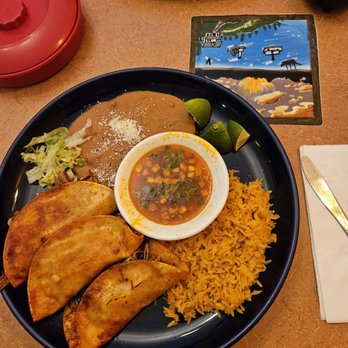 Los Compadres Mexican Restaurant - Birria tacos with refried beans and rice and a cup of dipping consomme . - Mexican Near Me - Tenino, Washington Los Compadres Mexican Restaurant - Birria tacos with refried beans and rice and a cup of dipping consomme . - Mexican Near Me - Tenino, Washington