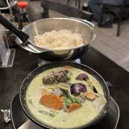 Green Curry Lunch Special Green Curry Lunch Special
