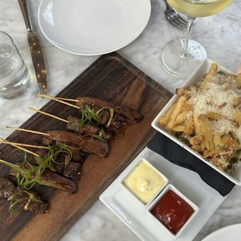 Ysabel - Wagyu Yakitori, Truffle Fries, Parmesan - New American Near Me - West Hollywood, California Ysabel - Wagyu Yakitori, Truffle Fries, Parmesan - New American Near Me - West Hollywood, California