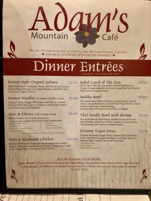 Menu photo 5 Adams Mountain Cafe Manitou Springs, CO Menu photo 5 Adams Mountain Cafe Manitou Springs, CO