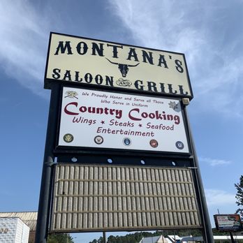 Montana's - a sign for a country cooking restaurant - American Near Me - Goose Creek, South Carolina