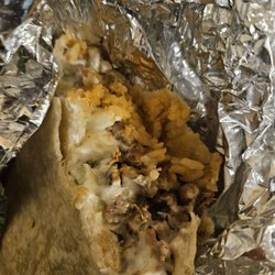 Taqueria San Juan - Carne asada super burrito no guac (0/10 do not recommend)