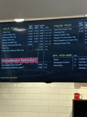 Menu photo 2 85°C Bakery Cafe-Del Amo Torrance, CA Menu photo 2 85°C Bakery Cafe-Del Amo Torrance, CA