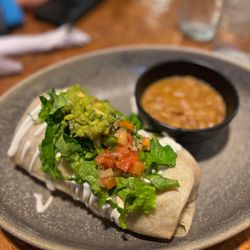 Chulos Cafe and Cantina - Shredded Beef Burrito