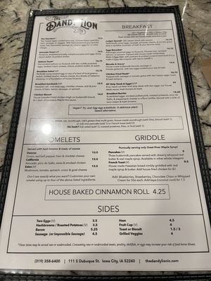 Menu photo 7 The Dandy Lion Iowa City, IA Menu photo 7 The Dandy Lion Iowa City, IA