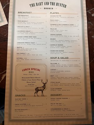 Menu photo 8 The Hart and The Hunter Seattle, WA