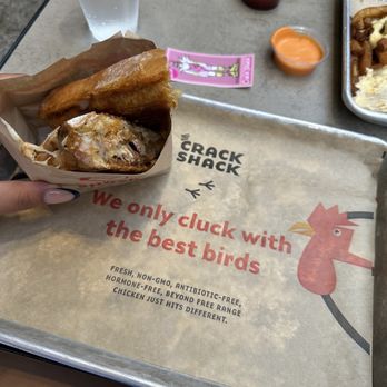 The Crack Shack - California Dip Sandwich - Chicken Shop Near Me - Costa Mesa, California