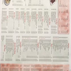 China Queen - Menu
