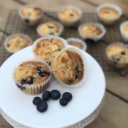BakedSF - #hellasugarfree Blueberry Muffins. Low carb & Keto Friendly.