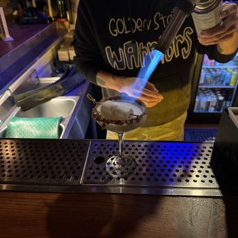 The Cabin - Blow torching the marshmallows - Cocktail Bars Near Me - Sacramento, California The Cabin - Blow torching the marshmallows - Cocktail Bars Near Me - Sacramento, California