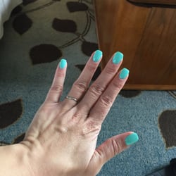 Nail Pro - I love this nail color! Rose my nail tech has been helping me to become more accepting to the brighter side
