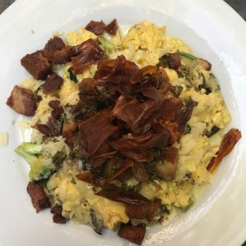 Sylvain - Chicharrones Scramble - Southern Near Me - New Orleans, Louisiana