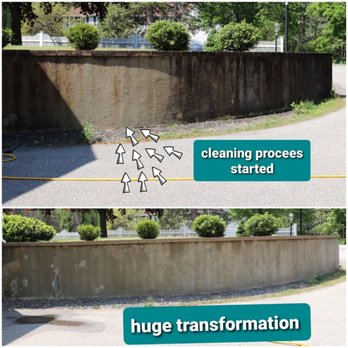 Sean's property services - Cleaning this retaining wall in Andover Massachusetts - Pressure Washers Near Me Sean's property services - Cleaning this retaining wall in Andover Massachusetts - Pressure Washers Near Me