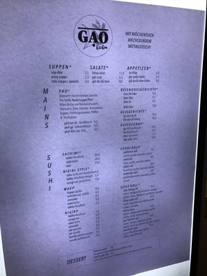 Menu photo 8 Gao Kitchen Hamburg, HH
