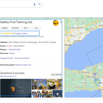 Safety First Training - Google Reviews - First Aid Classes Near Me - Mississauga, Ontario Safety First Training - Google Reviews - First Aid Classes Near Me - Mississauga, Ontario