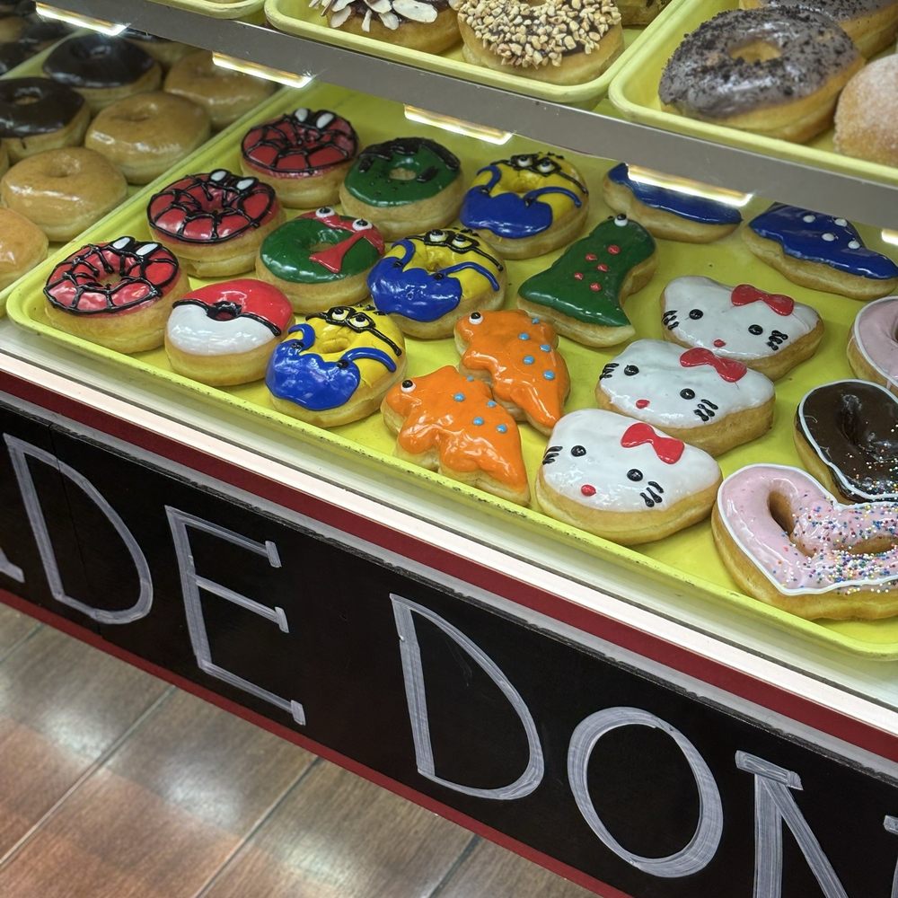 Donuts - Spider-Man, Pokémon, Hello Kitty.. this place has it all!! - Donuts Near Me - Dallas, Texas