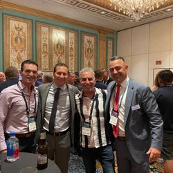 Cesar Gastiaburu, Mortgage Loan Officer NMLS #136283 - Photo op with President/CEO Mat Ishbia