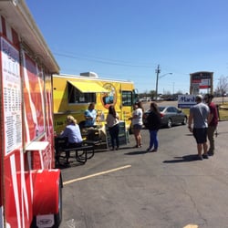Truckin Delicious - The secret is out! People are flocking to try their food! Lines move quickly and turnaround time is reasonable if you have a tight schedule.