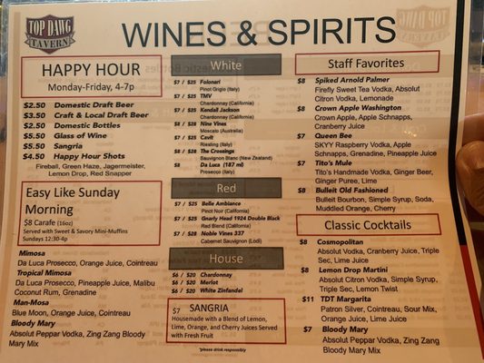 Menu photo 3 Top Dawg Tavern Bethlehem, GA