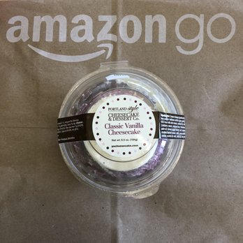 Amazon Go - Classic Vanilla Cheesecake for dessert - Convenience Stores Near Me - Seattle, Washington
