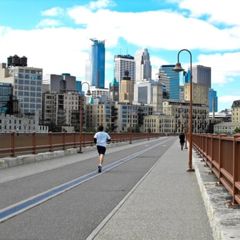 Stone Arch Bridge - Take a run on this bridge and give your eyes a work out! - Landmarks & Historical Buildings Near Me - Minneapolis, Minnesota Stone Arch Bridge - Take a run on this bridge and give your eyes a work out! - Landmarks & Historical Buildings Near Me - Minneapolis, Minnesota
