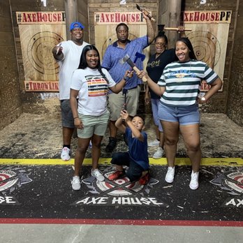 Axe House Tavern-Pigeon Forge - The entire axe throwing fam! - Axe Throwing Near Me - Pigeon Forge, Tennessee Axe House Tavern-Pigeon Forge - The entire axe throwing fam! - Axe Throwing Near Me - Pigeon Forge, Tennessee