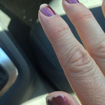 Fashion Nails - I'm not sure if the polish was thinned, old, or he didn't care to do a good job. Very disappointed! - Nail Salons Near Me - Manteca, California Fashion Nails - I'm not sure if the polish was thinned, old, or he didn't care to do a good job. Very disappointed! - Nail Salons Near Me - Manteca, California