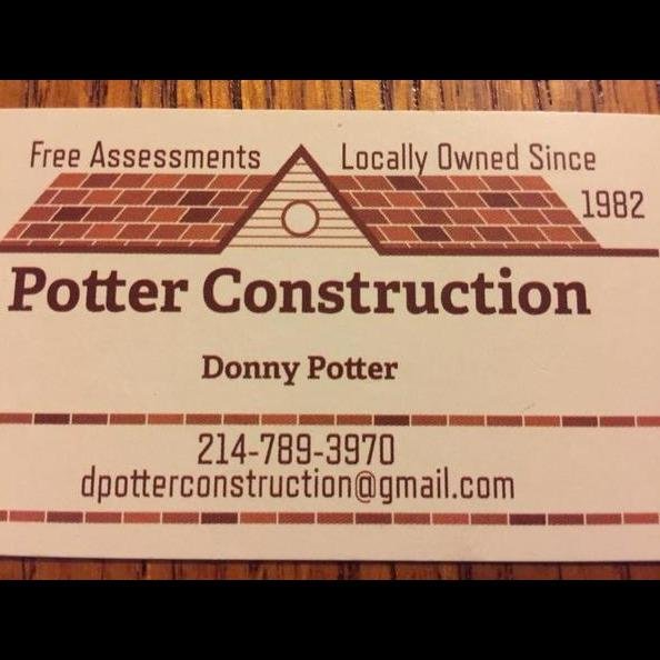 Slide of Potters Construction