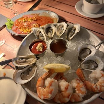 Matunuck Oyster Bar - oysters and jumbo shrimp - Seafood Near Me - South Kingstown, Rhode Island