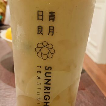 Sunright Tea Studio - Taro frostie w/ brown sugar boba (okay) - Bubble Tea Near Me - Irvine, California Sunright Tea Studio - Taro frostie w/ brown sugar boba (okay) - Bubble Tea Near Me - Irvine, California